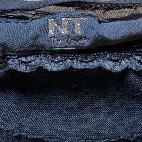 DRESS SILK WOMEN SZ 2/4 FAIRY GOTHIC BLACK STRETCHY SLEEVELESS TANK SILK LAYERS. - Picture 11 of 16